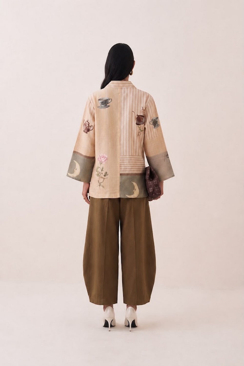 Nakshatra Psyflora Shirt Set