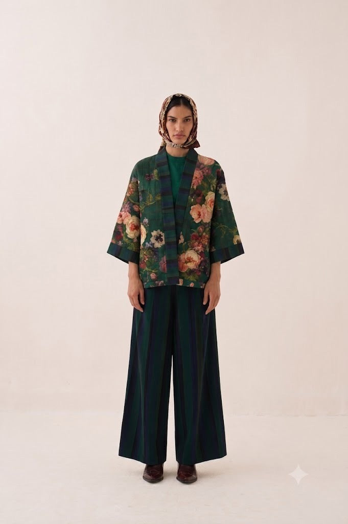 Rosarium Kimono Jacket Set
