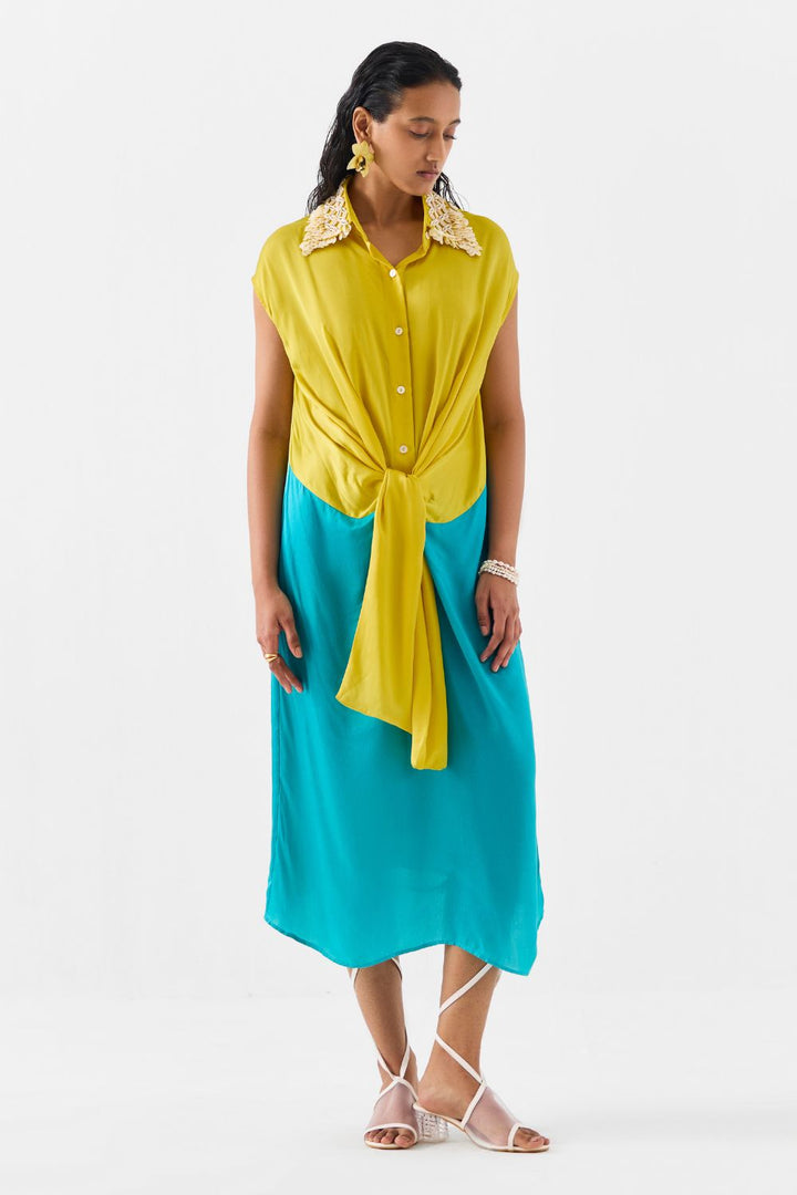 PINACOLADA KNOT DRESS