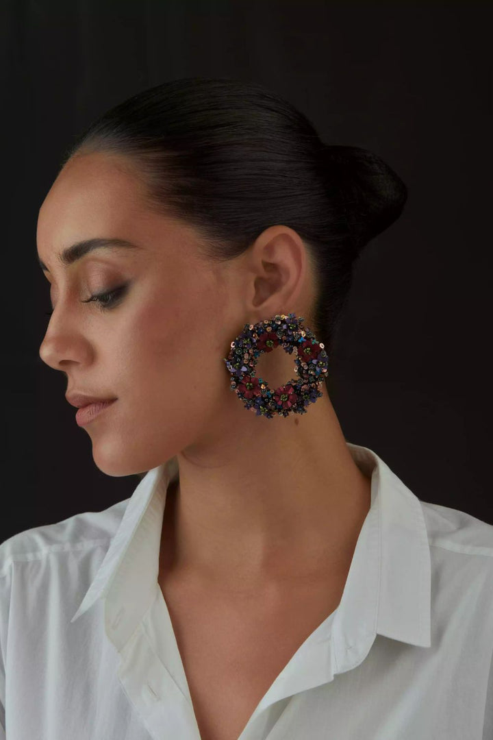 Quartz Orbs Earring