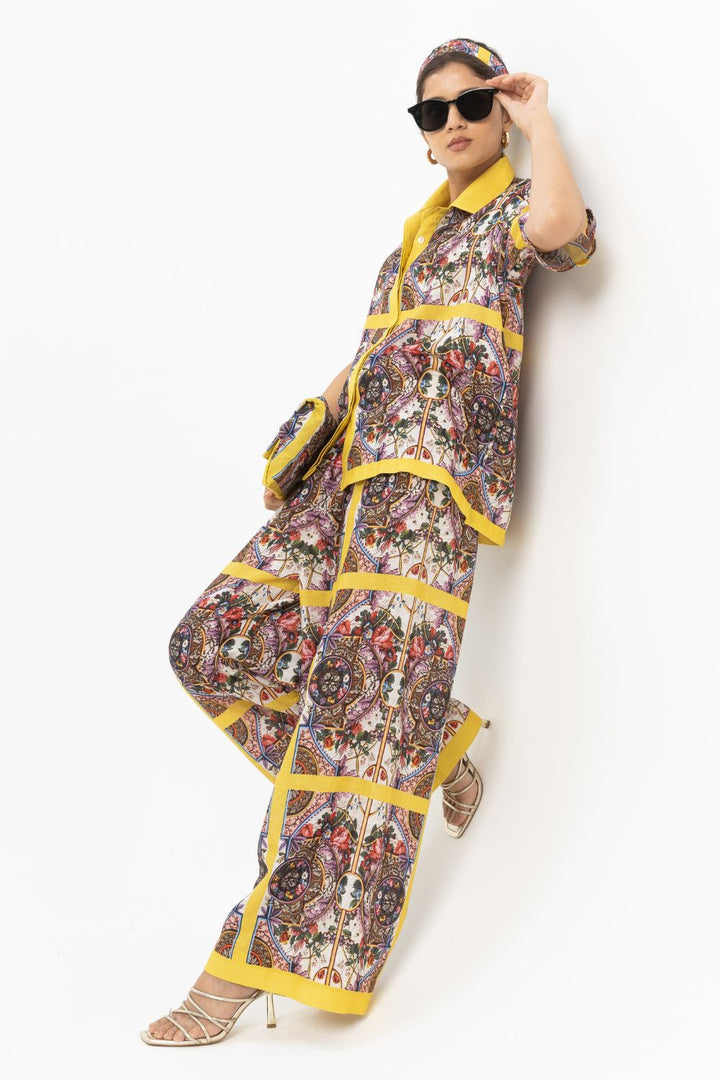 Rococo Yellow Co-ord Set