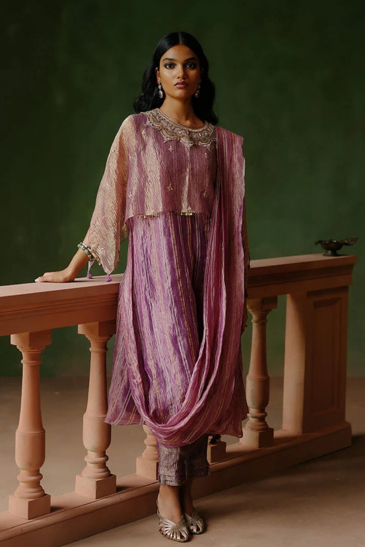 Dilara Drape Kurta Pant Set