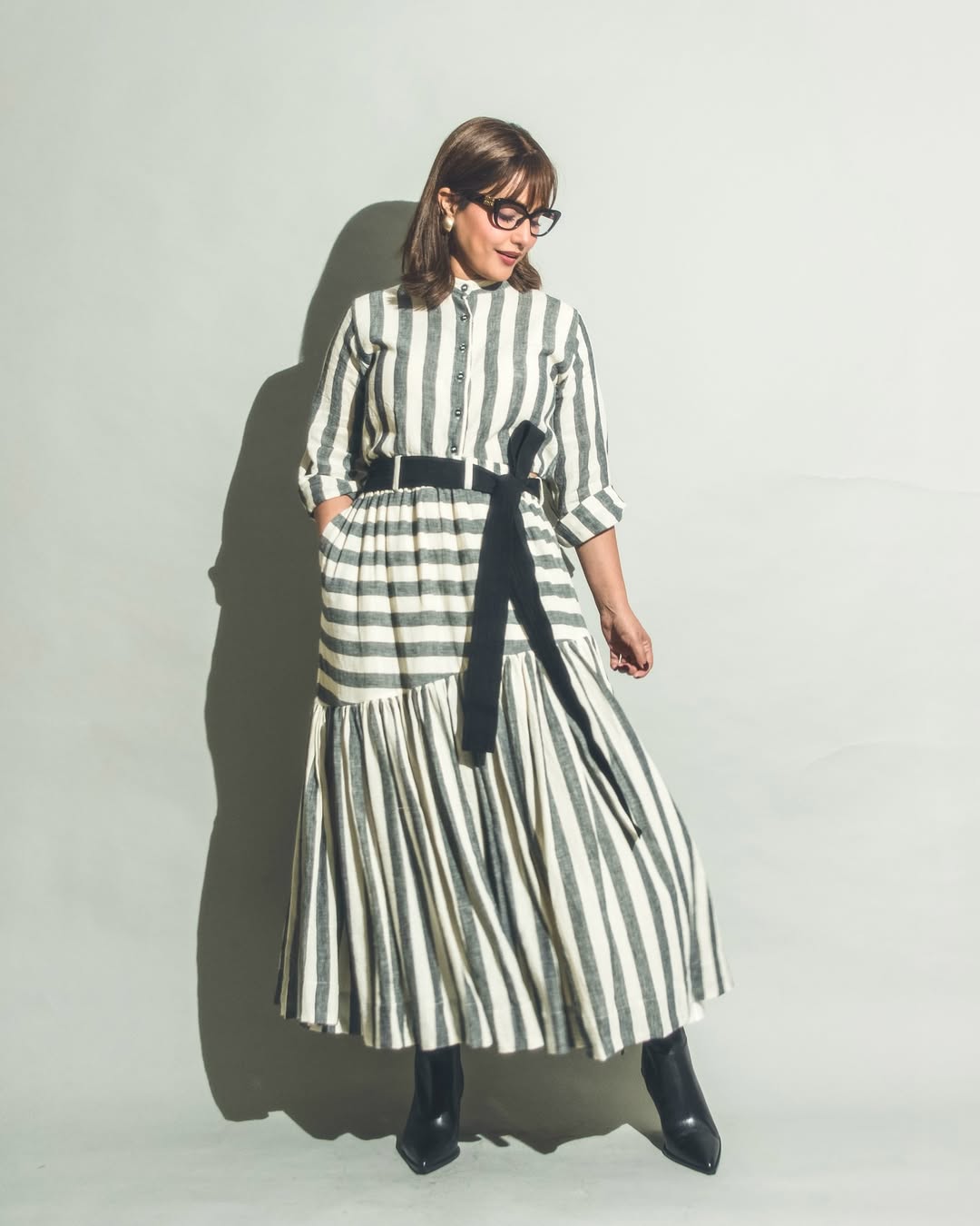Hina Khan in Reese Skirt & Farah Shirt