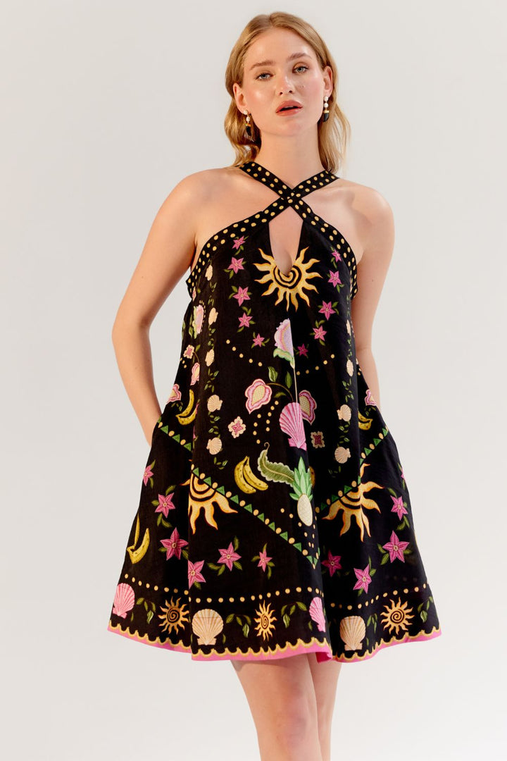 Aida Mini - Seashell (Black)