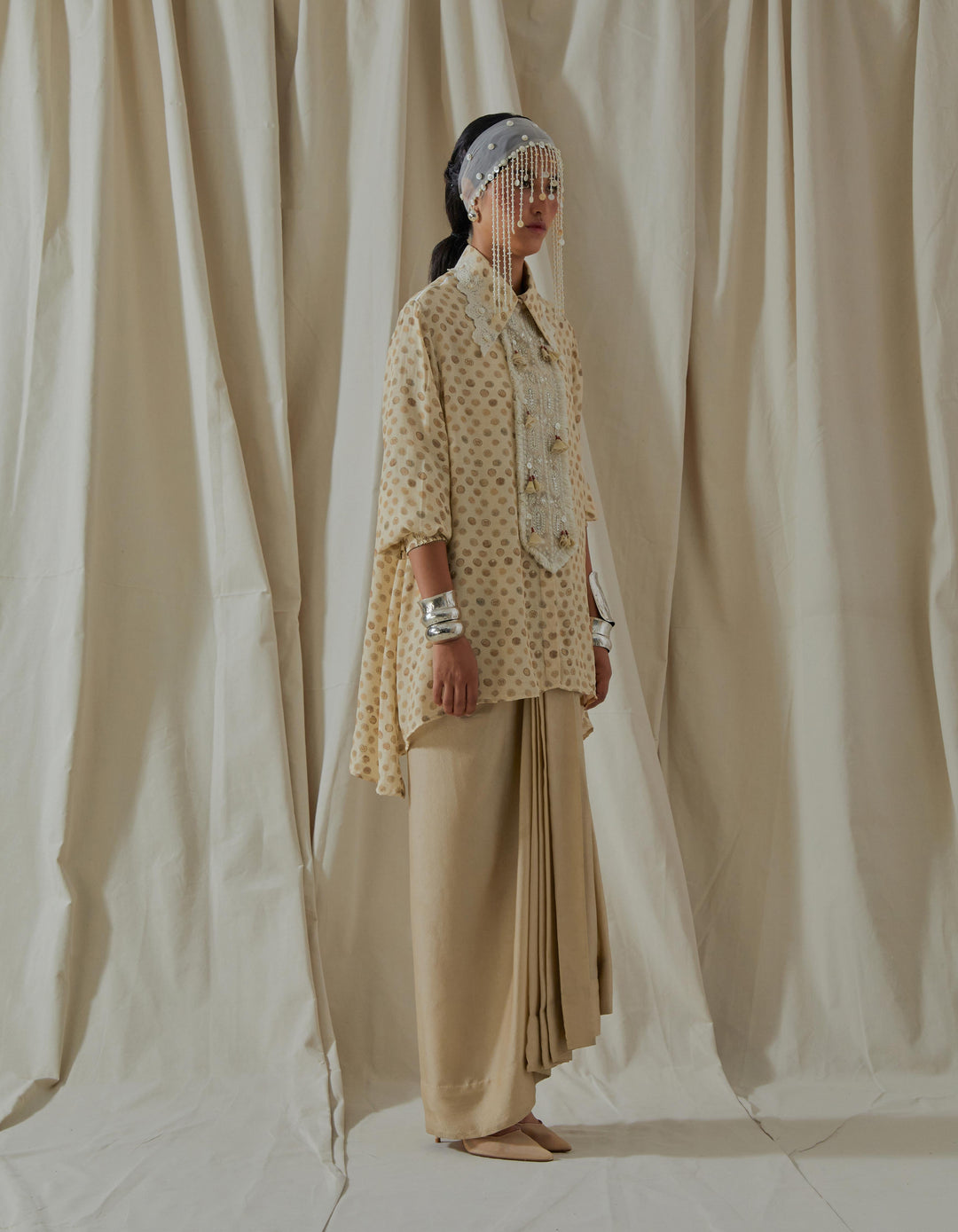 Atri Straight Shirt Set
