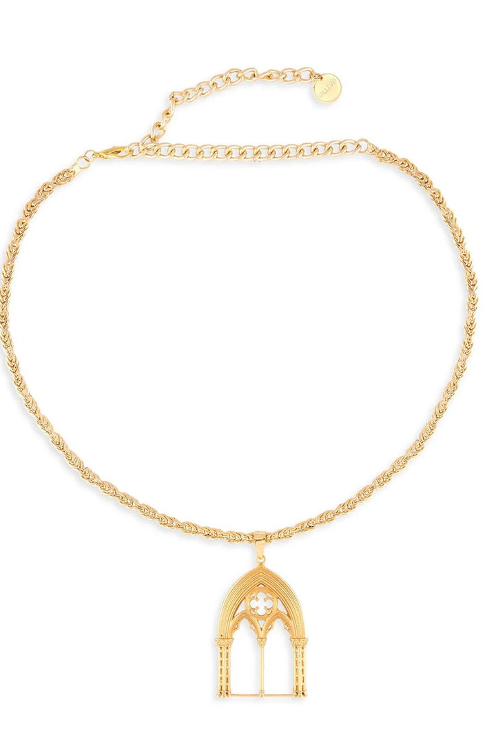 Gold Cistine Chapel Necklace