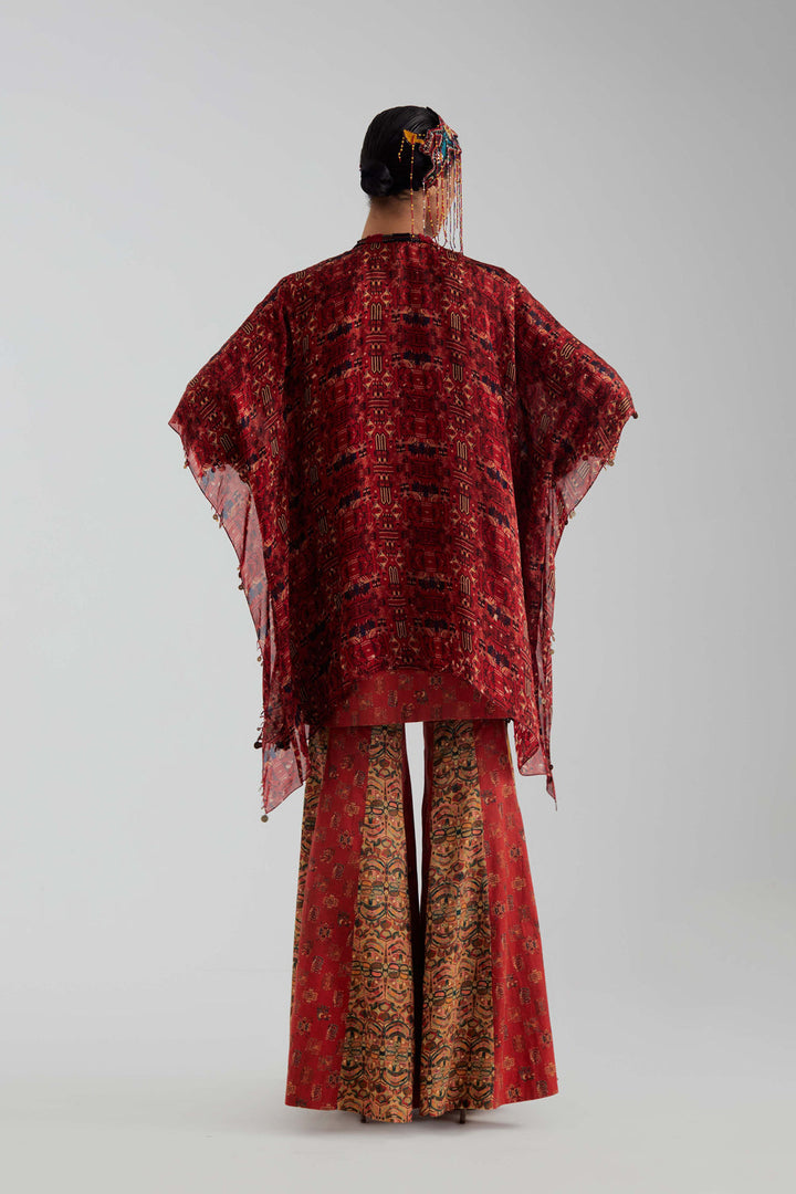 Veni Dupatta Jacket Set