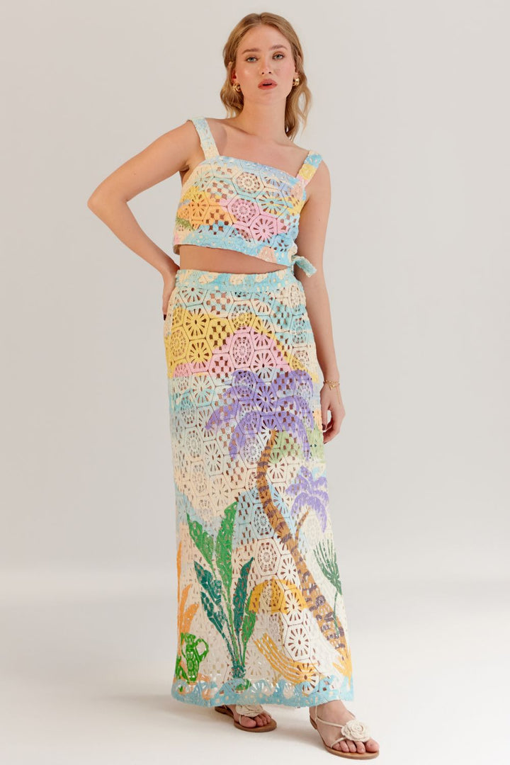 Magda Skirt - By the Sea