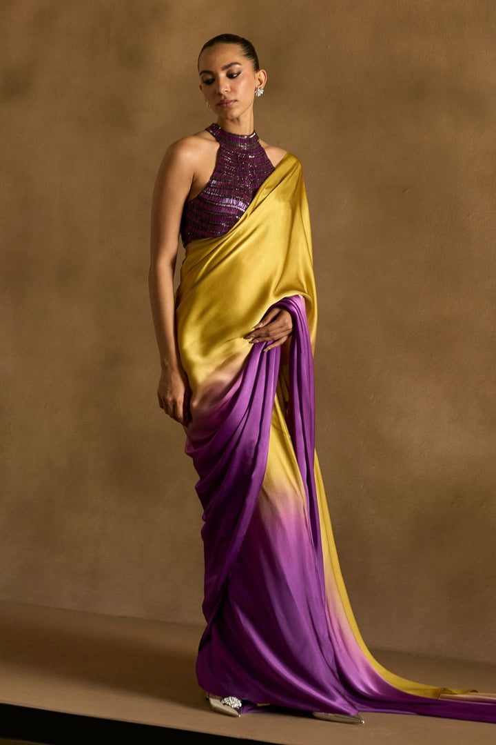 Plum Amber Drape