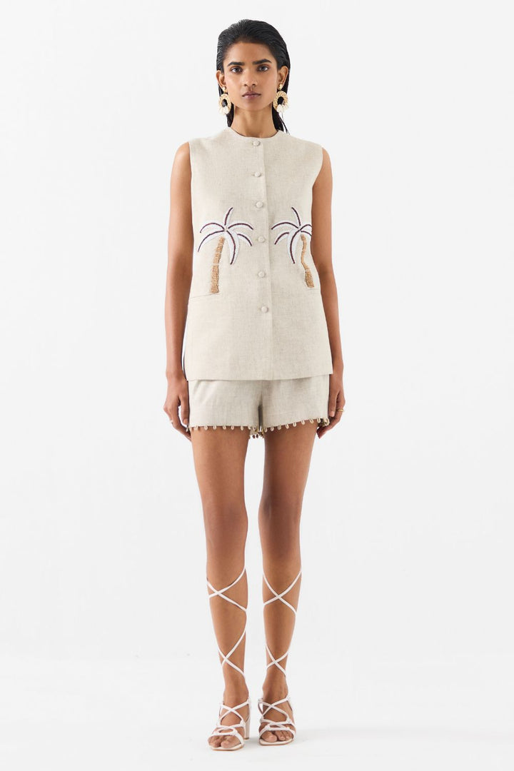 PALM ISLAND BLAZER AND SHORTS