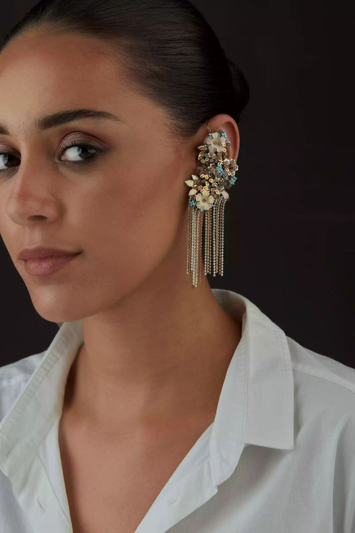 Quartz Ripple Shimmy Earcuff