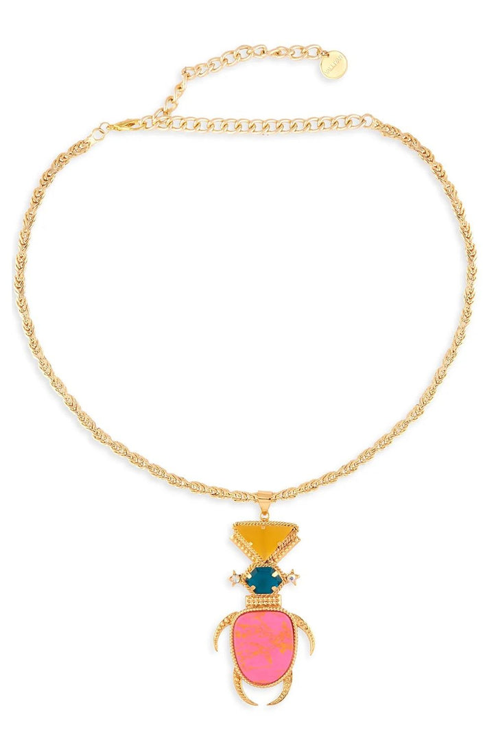 Space Bug Necklace (Pink)