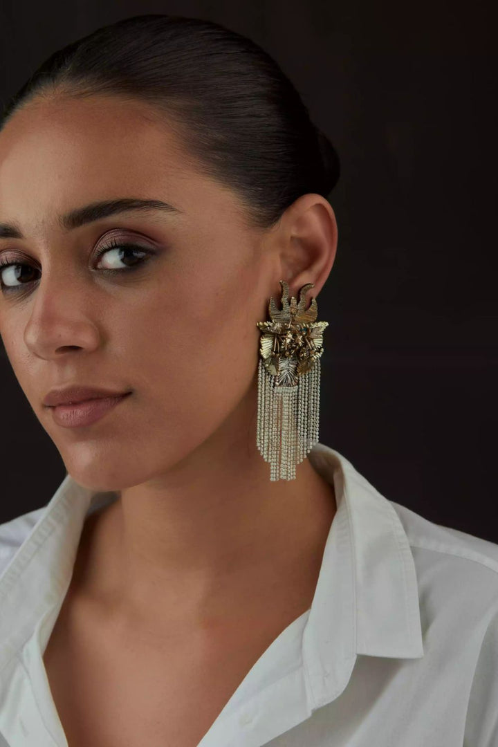 Orchid Shimmy Earring