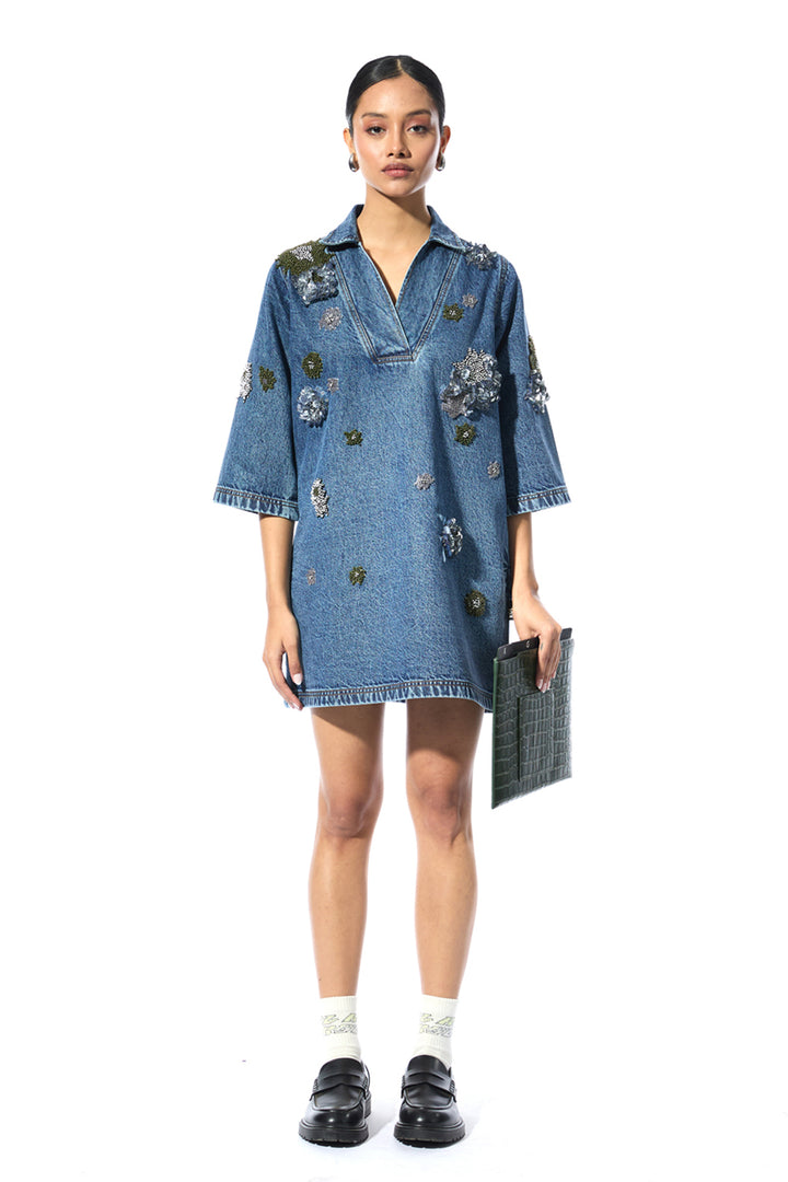 'Elvira' Denim Dress