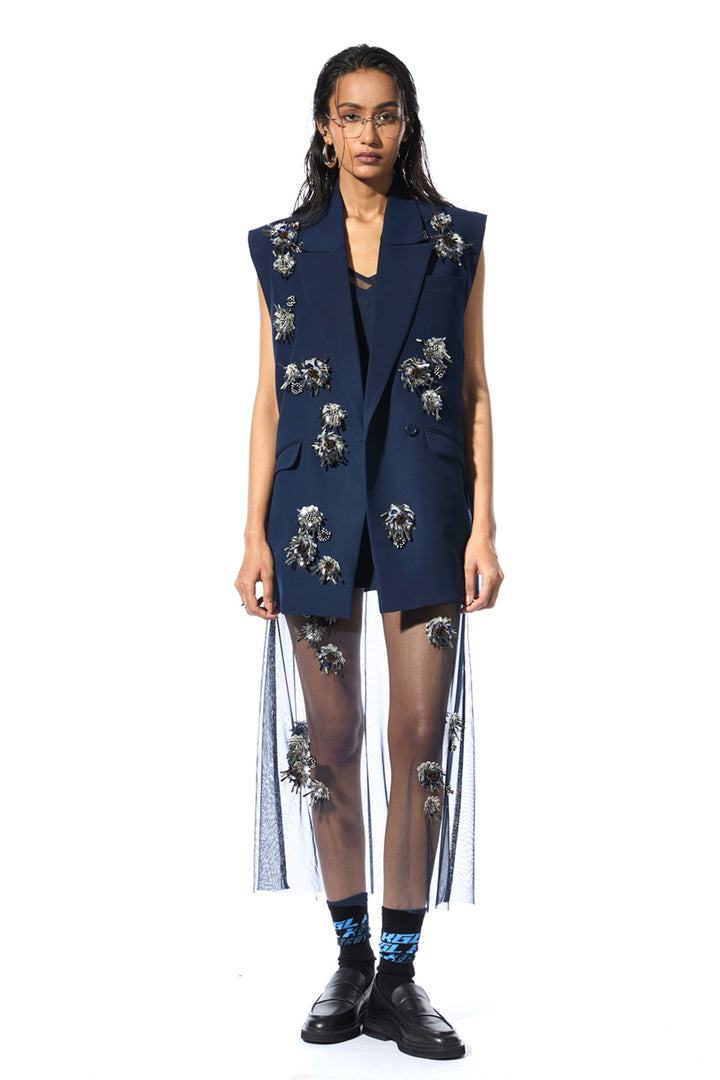 'Kaelis' Embellished Dress