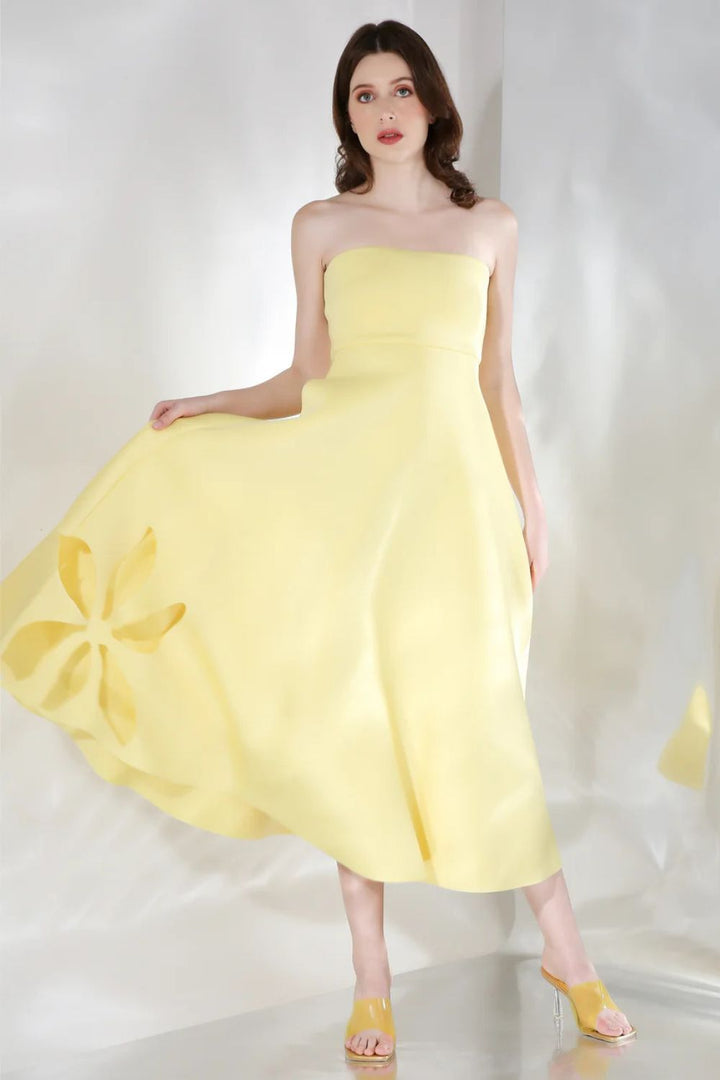 Daffodil Strapless Dress