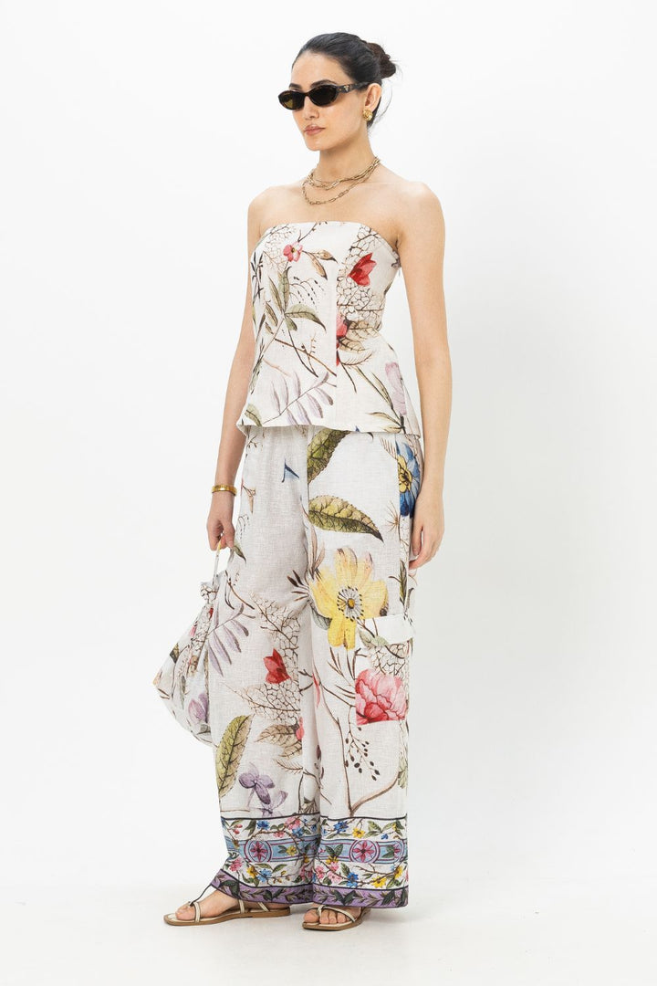 Alicia Strapless Co-ord Set
