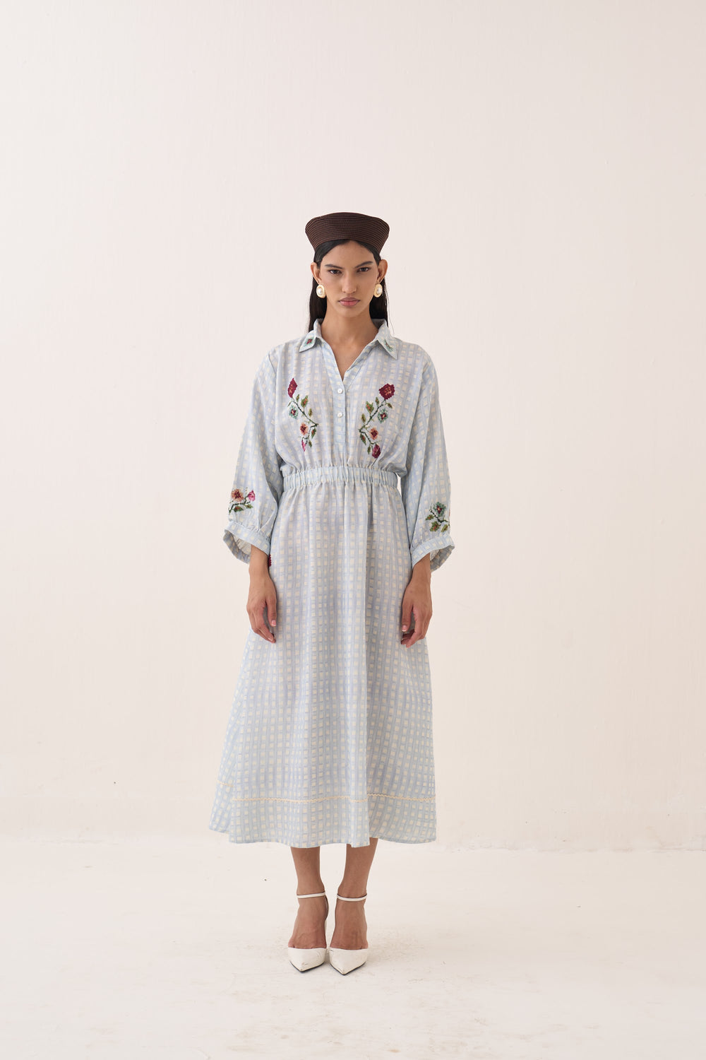 Gingham Poem Dress