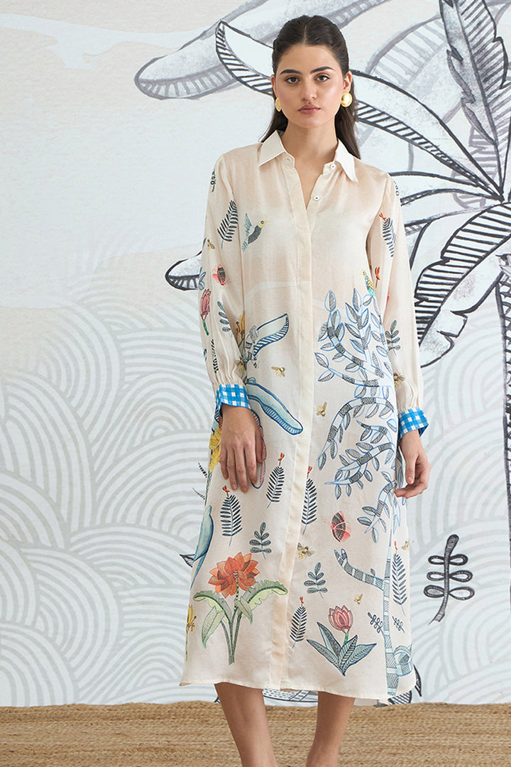 Jungle Shirt Dress