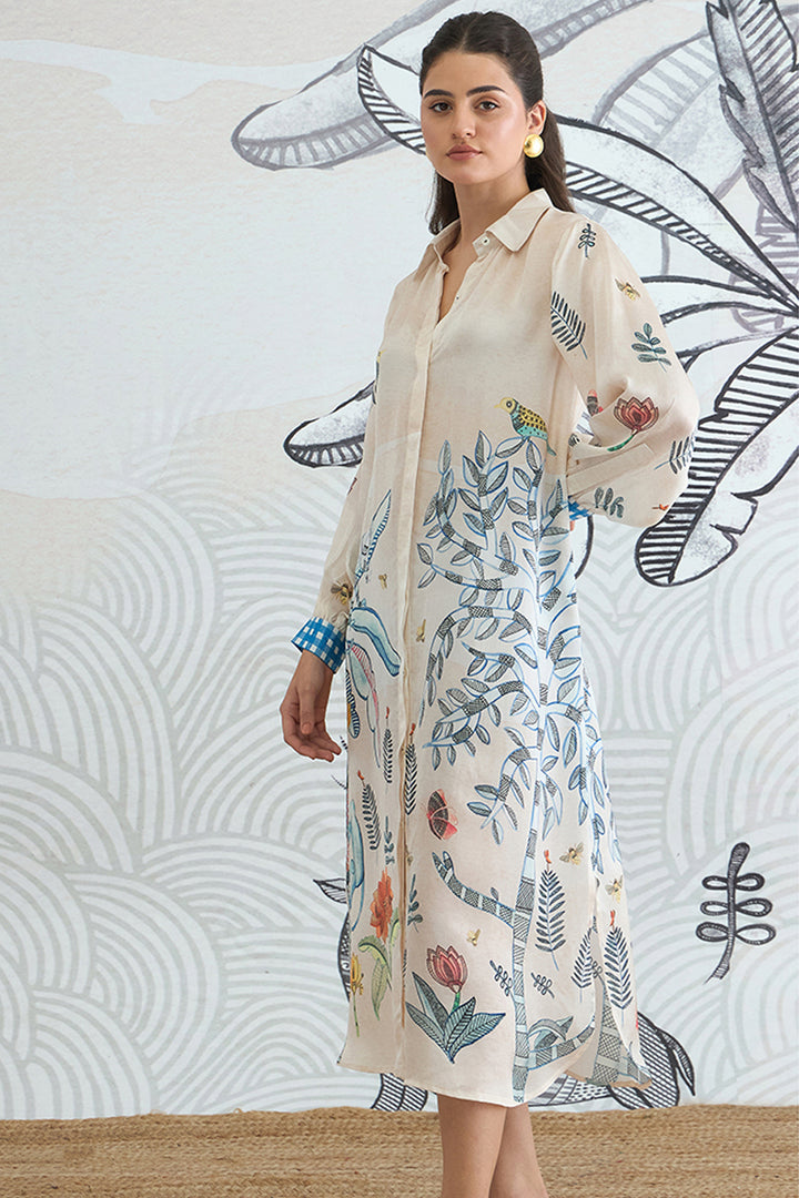 Jungle Shirt Dress