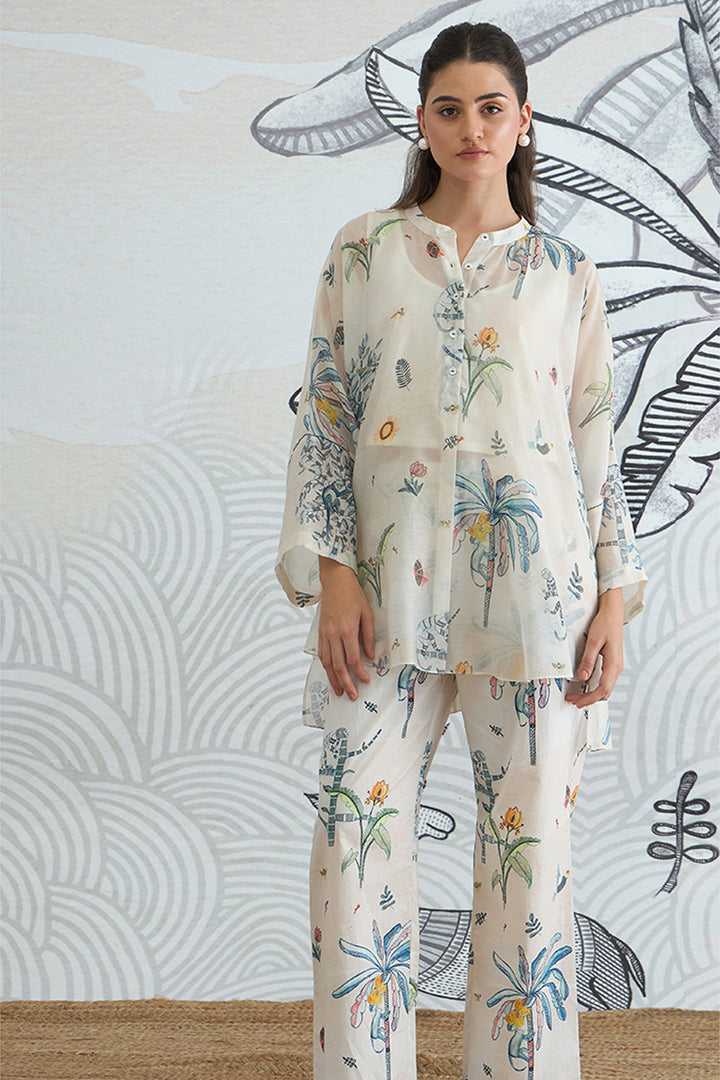 Jungle Namah Tunic With Pants