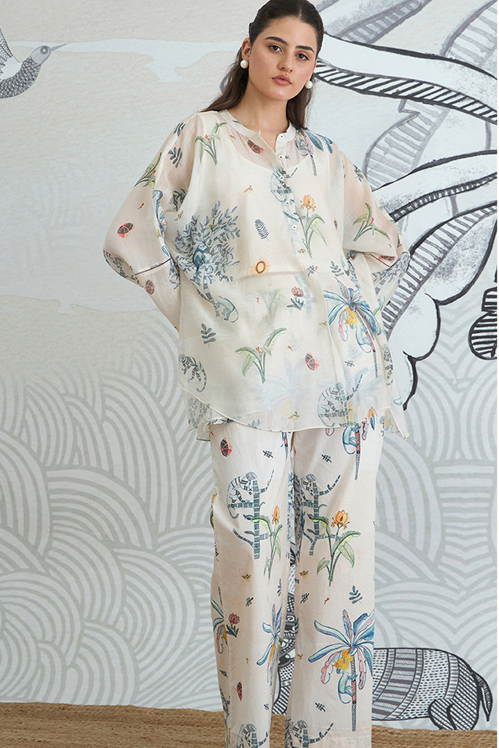 Jungle Namah Tunic With Pants