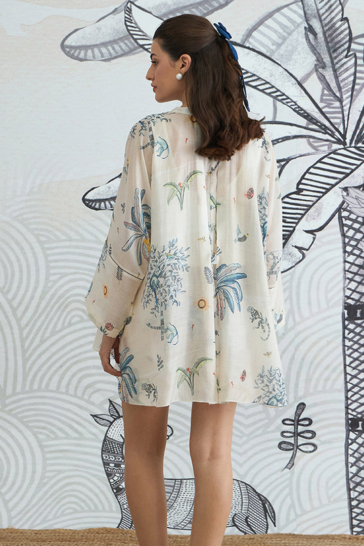 Jungle Namah Tunic With Shorts