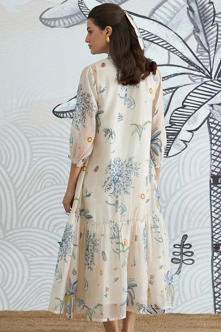 Jungle Frill Dress