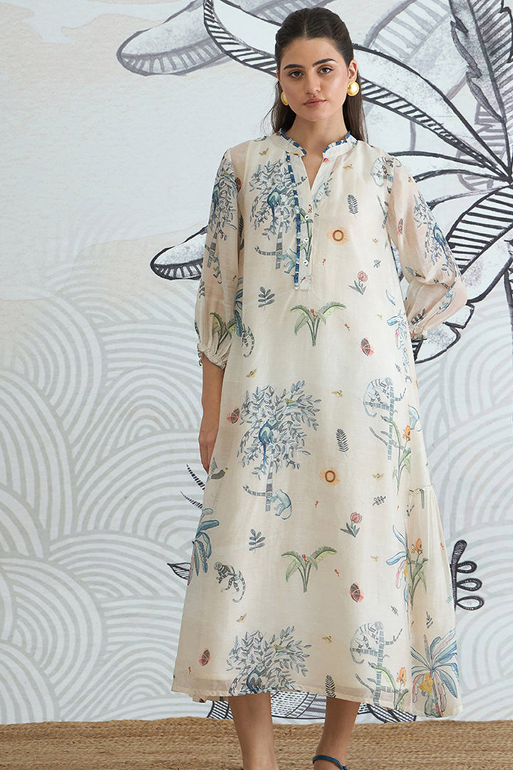Jungle Frill Dress
