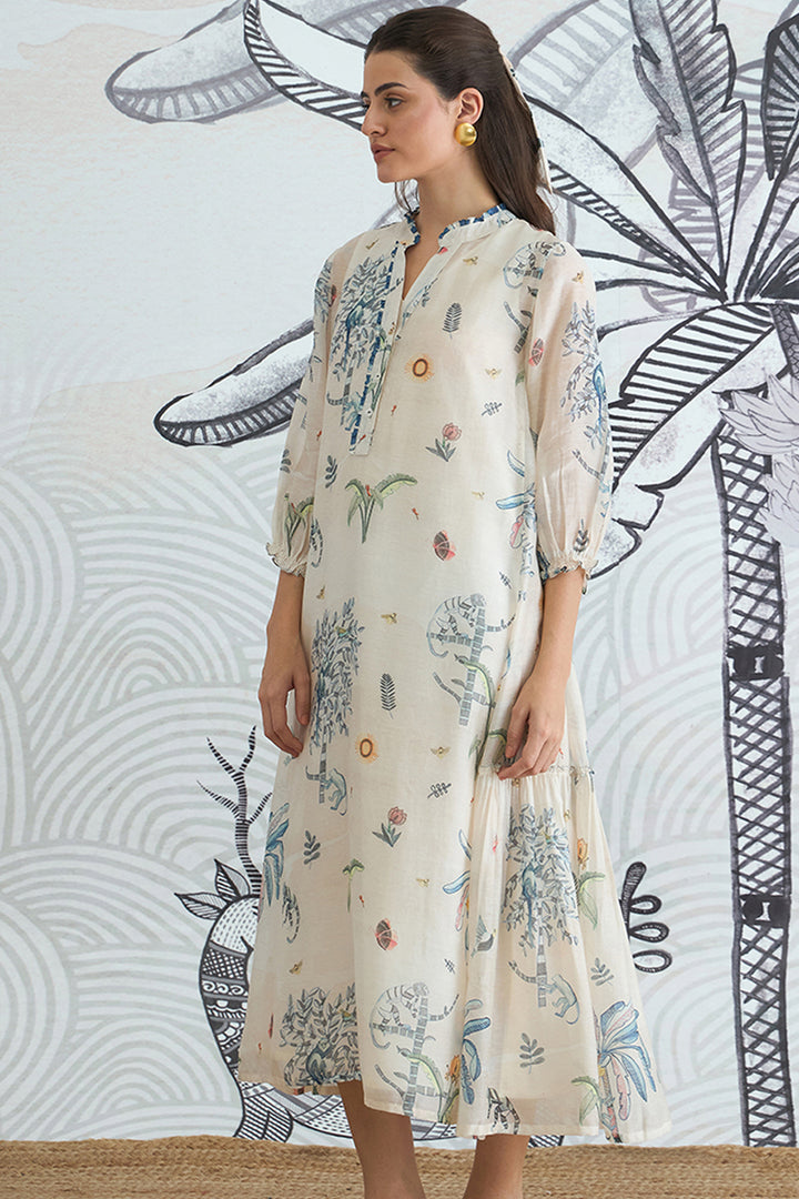 Jungle Frill Dress