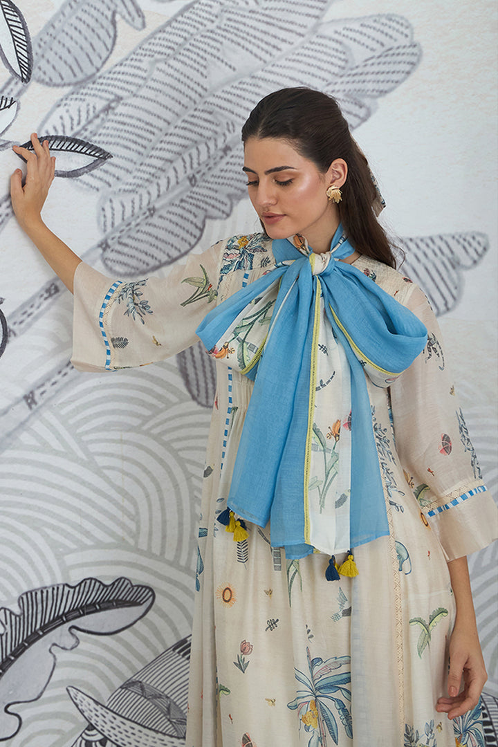 Jungle Anarkali Set