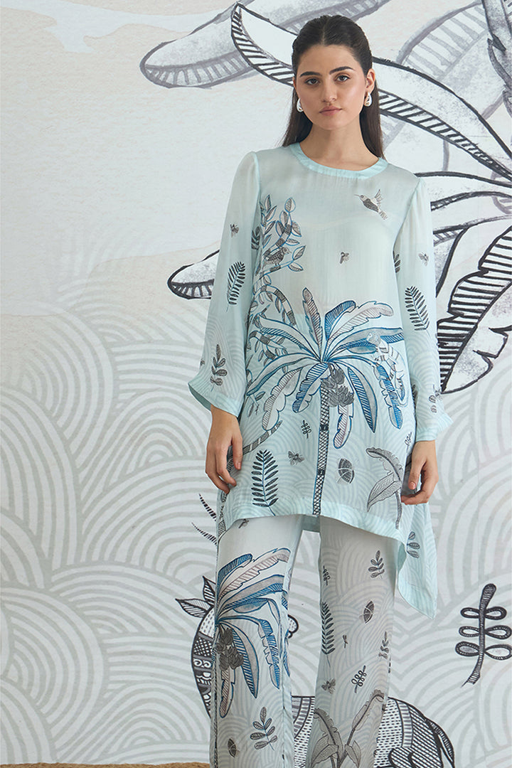 Powder Blue Co-ord Set