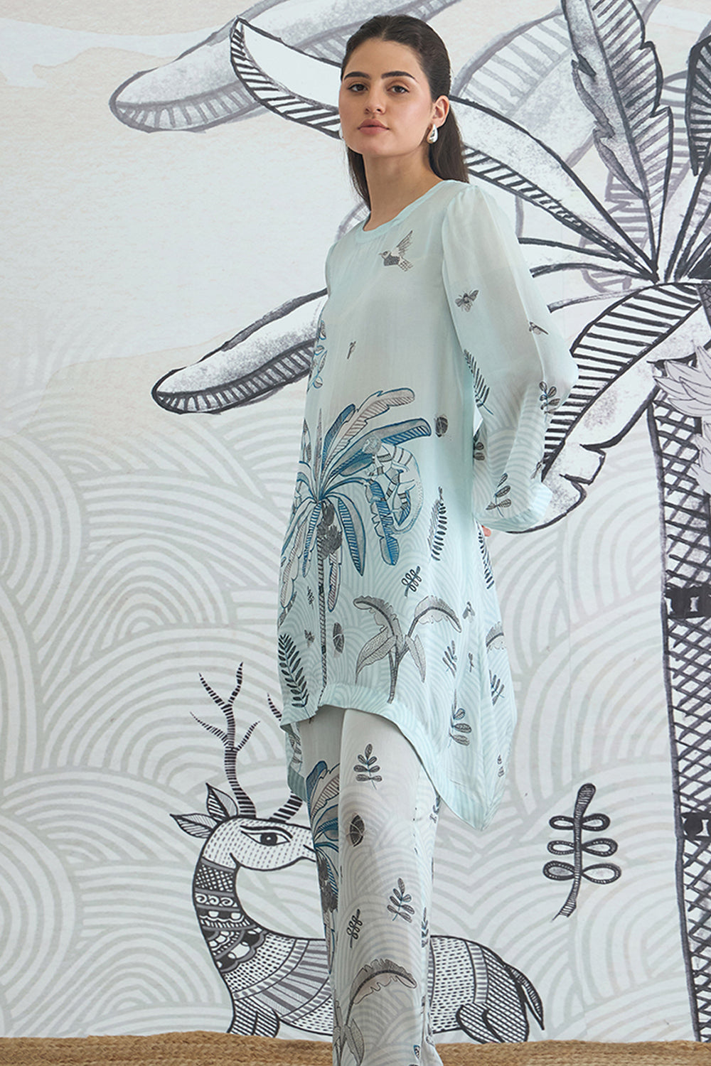 Powder Blue Co-ord Set