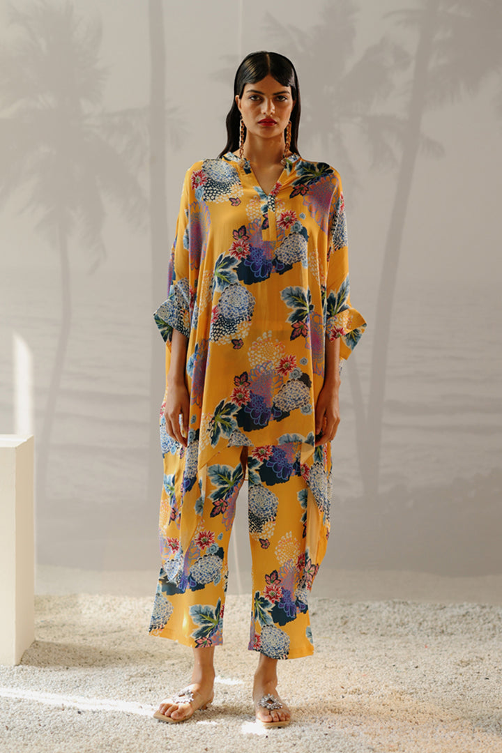 Short Sunset Kaftan Set