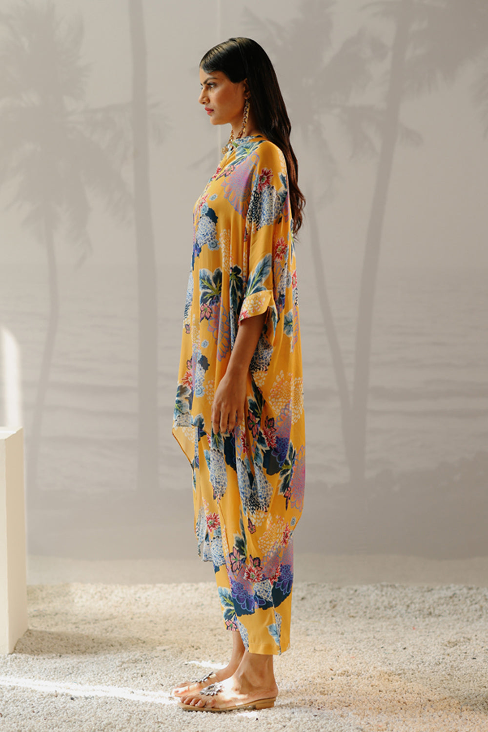 Short Sunset Kaftan Set