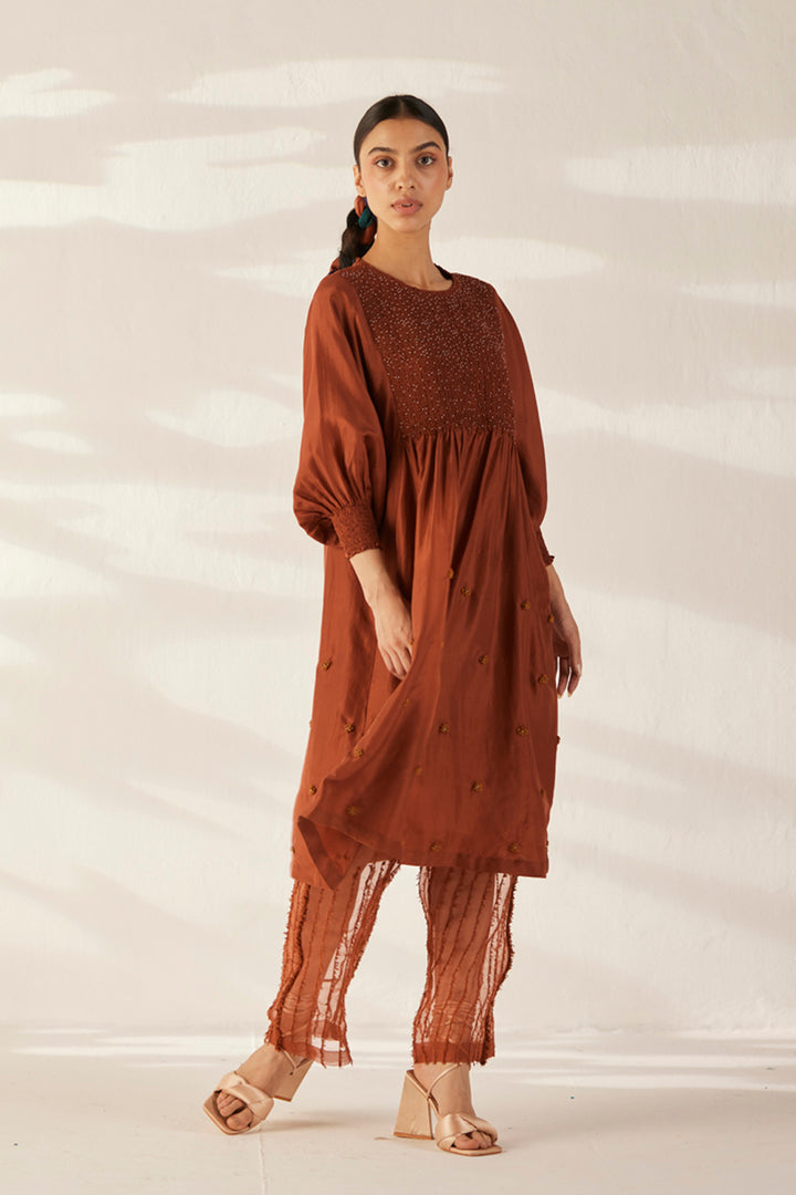 Copper Ditzy Tunic