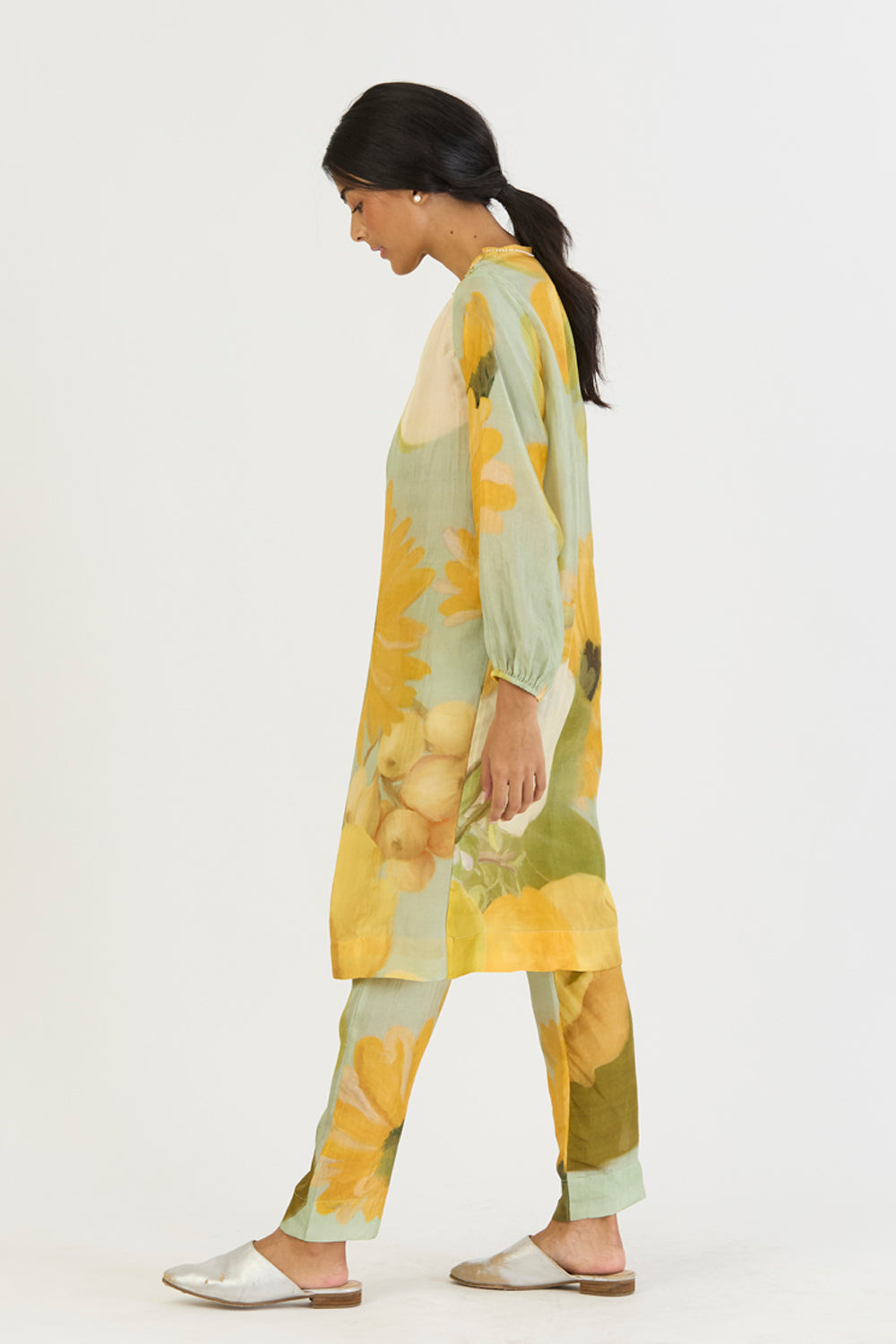 Lemonade Silk Kurta Set