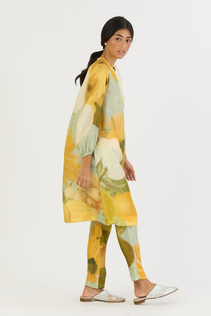 Lemonade Silk Kurta Set