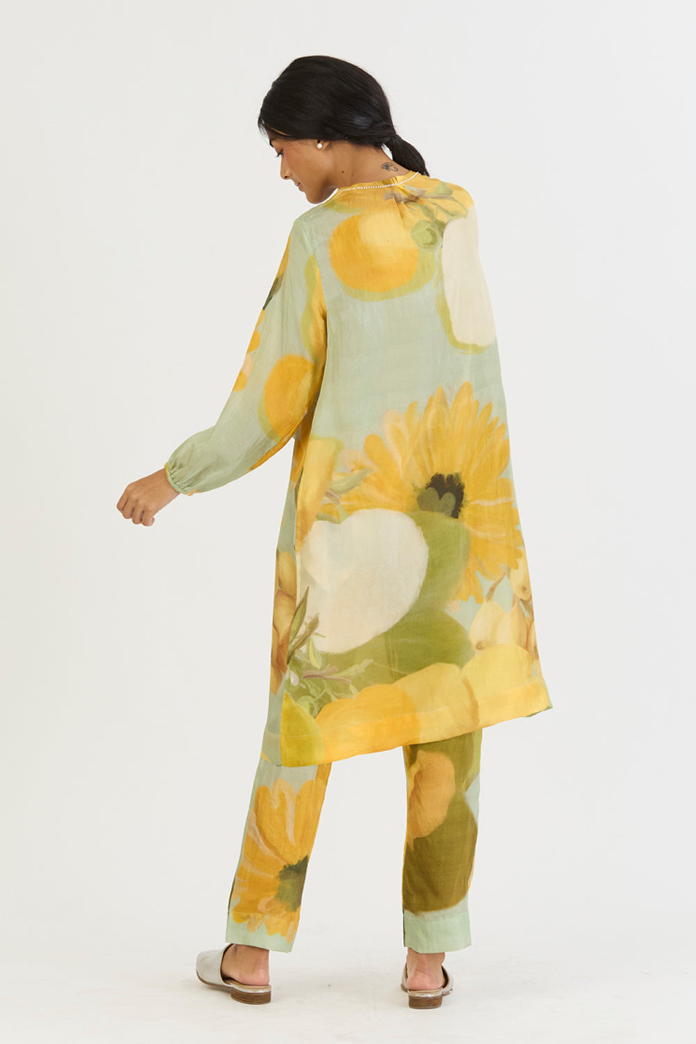 Lemonade Silk Kurta Set