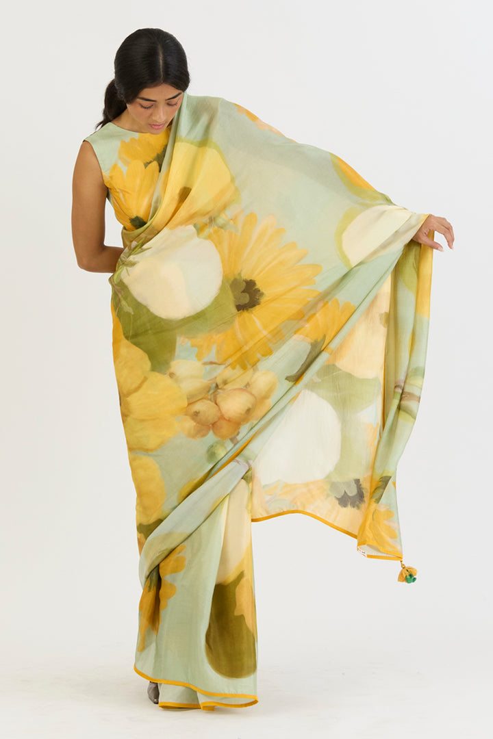 Lemonade Saree