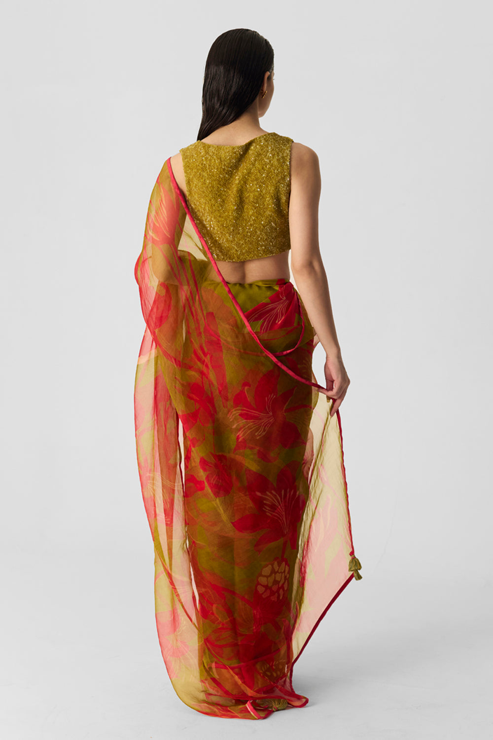 Lian Lime Saree