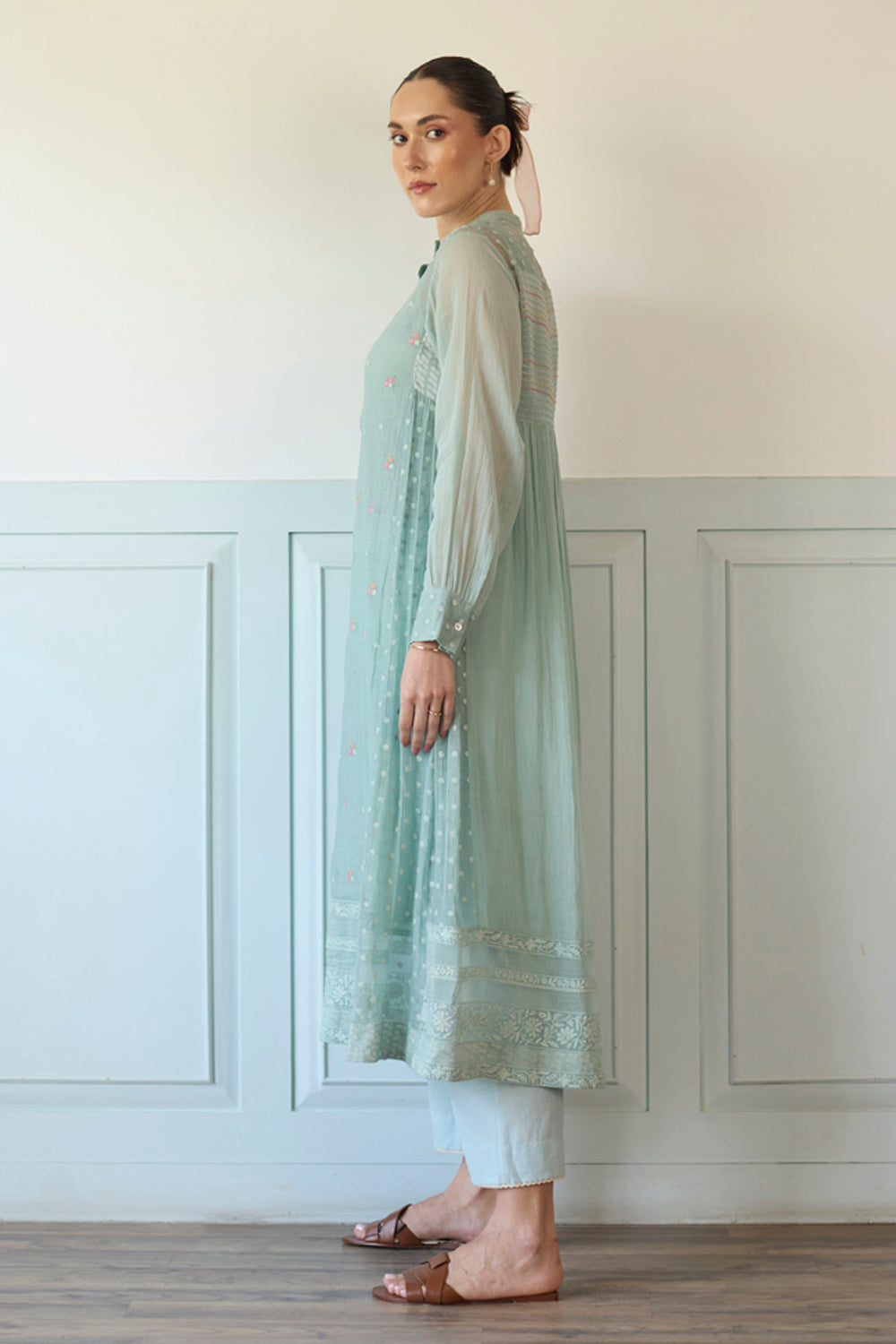 Pastel Blue Kurta Set