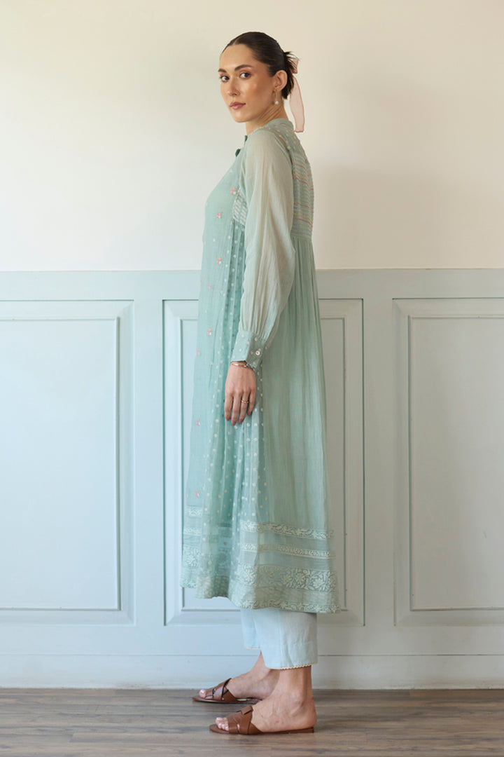 Pastel Blue Kurta Set