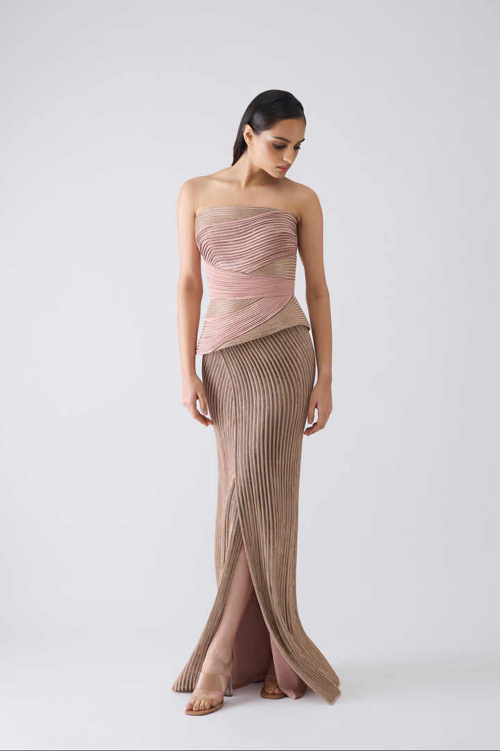 Structured Crystalvein Corset and Skirt