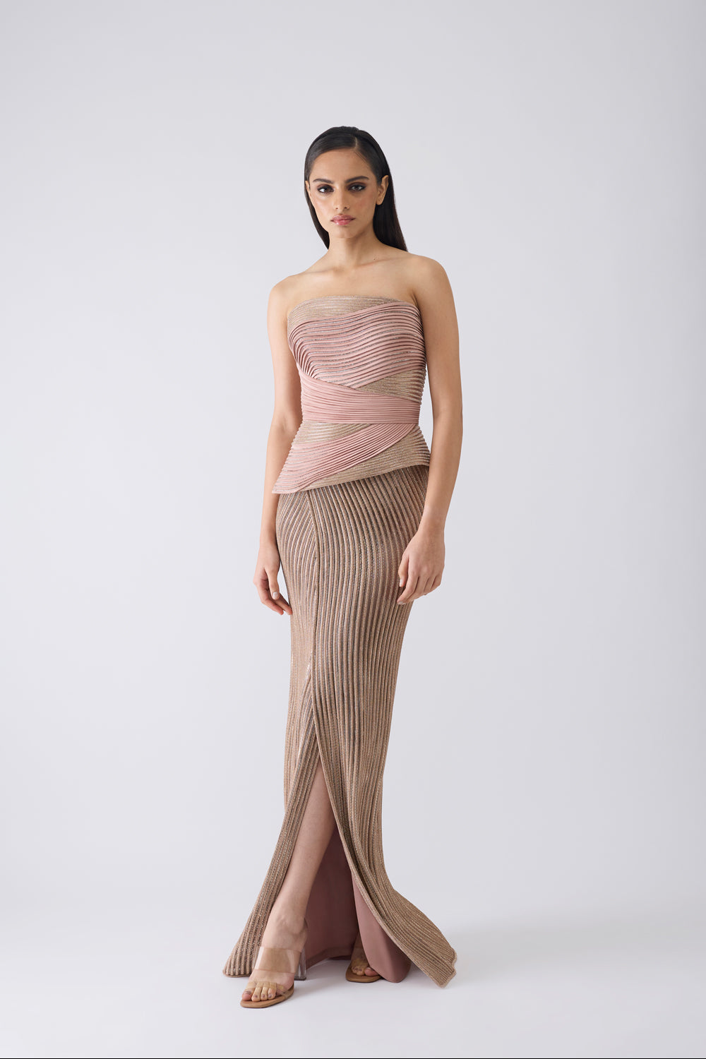 Structured Crystalvein Corset and Skirt