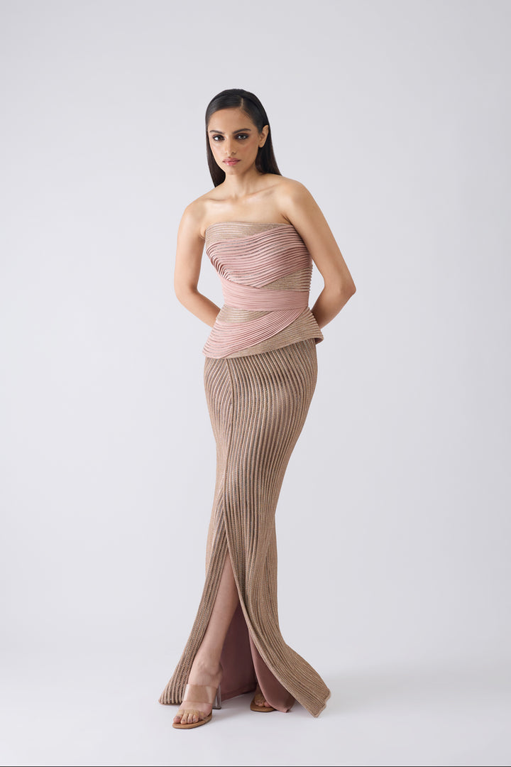 Structured Crystalvein Corset and Skirt