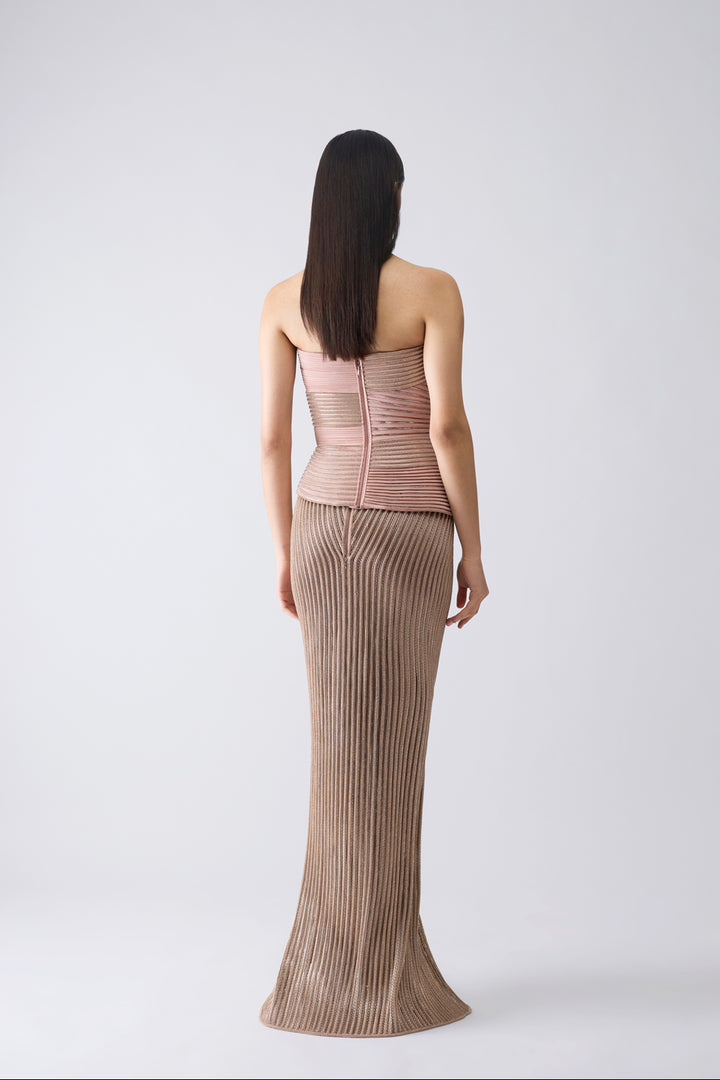 Structured Crystalvein Corset and Skirt