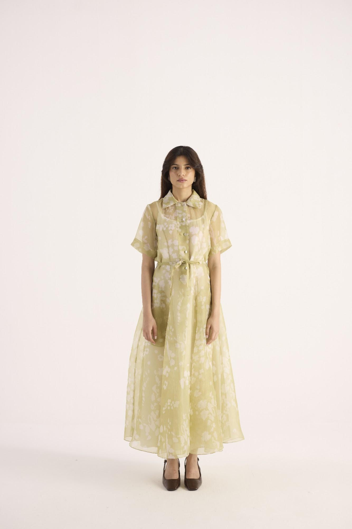 Isla Dress – Pastel Green