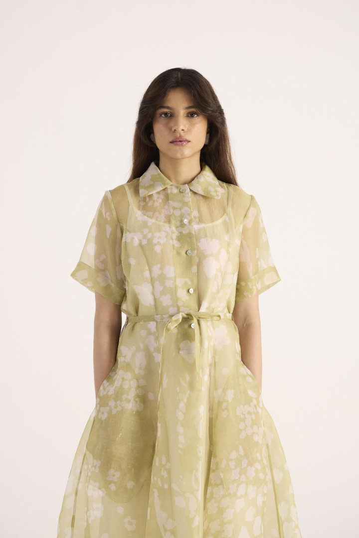 Isla Dress – Pastel Green