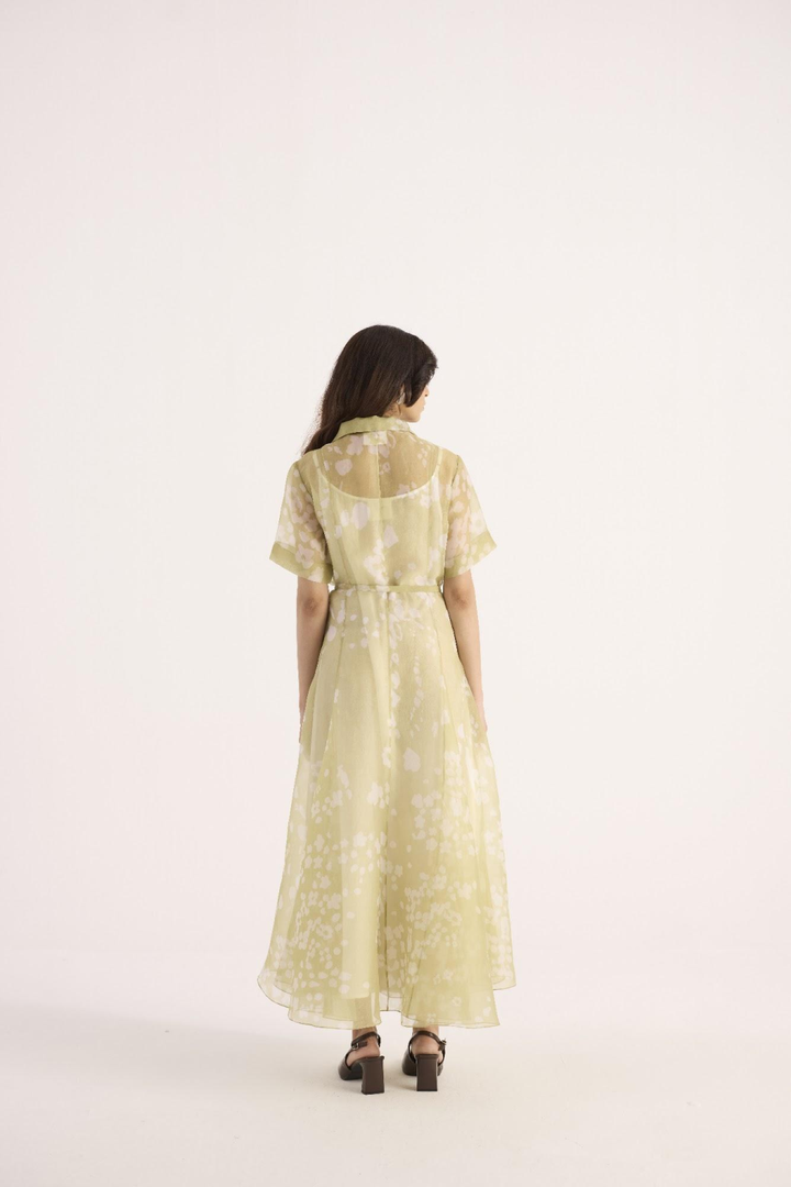 Isla Dress – Pastel Green